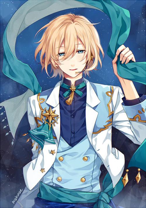 动漫美图丨比宝石还要耀眼,金发碧眼的男女特辑