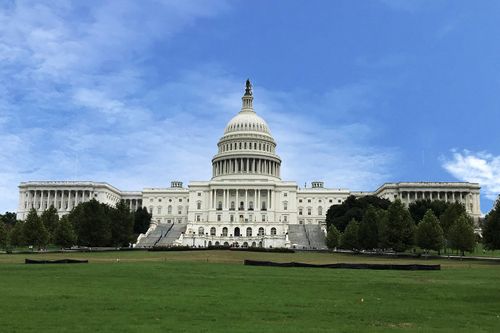 华盛顿标志性建筑美国国会大厦