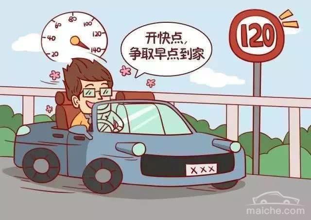 禁止超速驾驶:超速10%-20%扣3分罚款20-200元;超速20%-50%扣6分罚款20