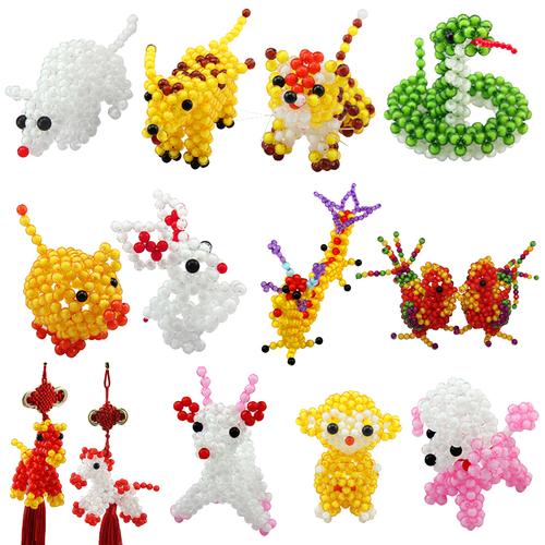 串珠小动物成品