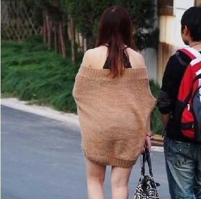 美女你衣服会不会掉光