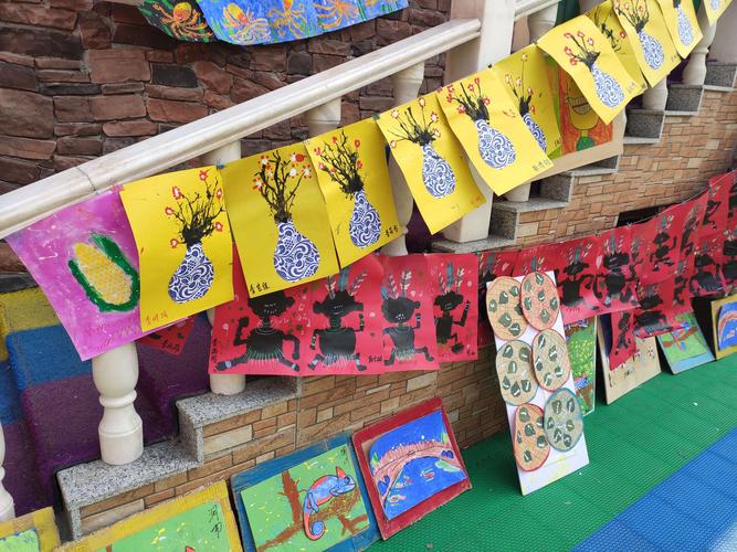 七色光幼儿园大型画展圆满落幕