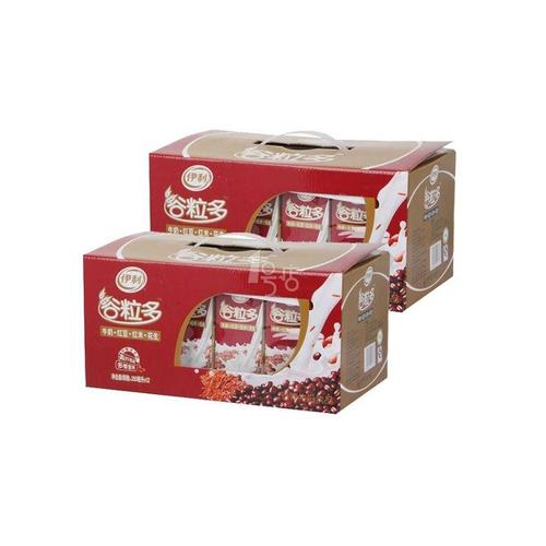 【华南区】伊利 谷粒多谷物牛奶饮品(红谷)250ml*12/箱 x 2 组合装