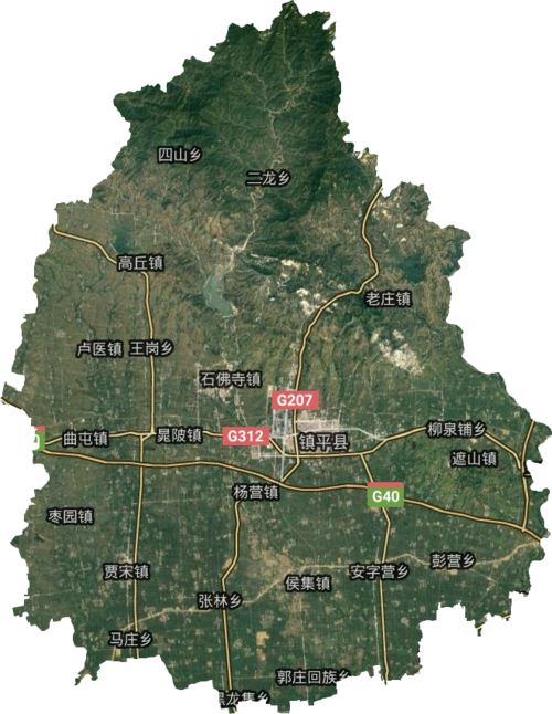 镇平县高清卫星地图,镇平县高清谷歌卫星地图