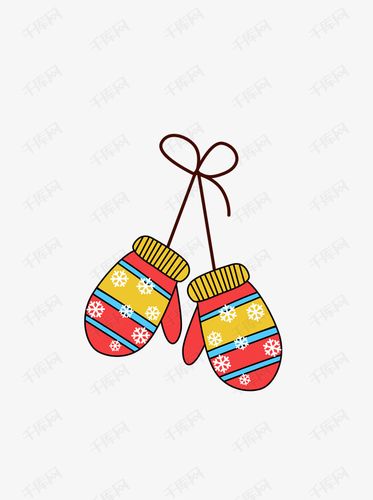 卡通可爱简约手套