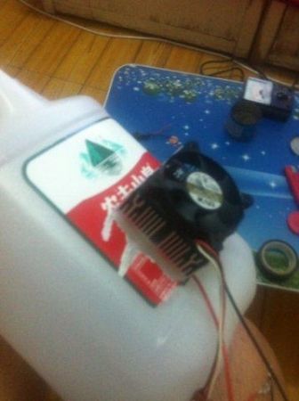不愁没冰箱电子制冷diy冰镇冰壶