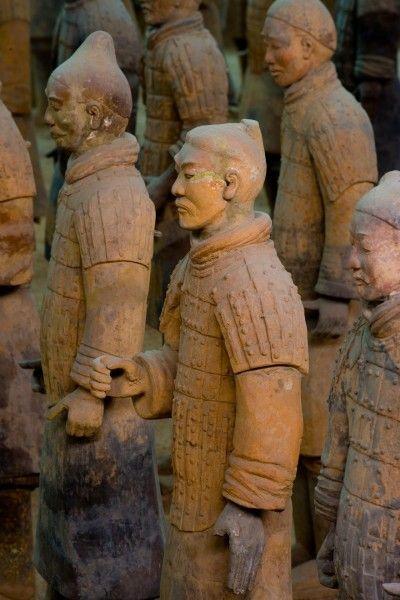 秦始皇陵兵马俑图片