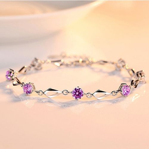 顺丰空运奥沃姿s925银手链女流行日韩风格时尚个性女士小清新银手饰