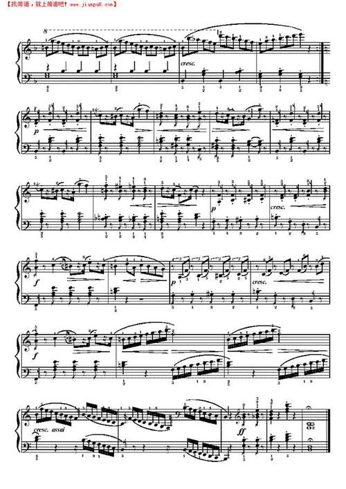 《骑士》钢琴谱