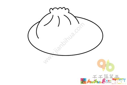 零基础学画 小笼包简笔画