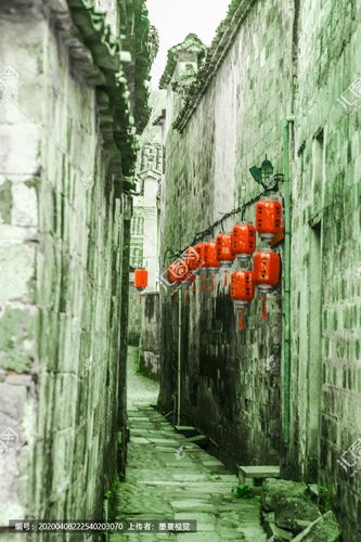 红灯笼街巷