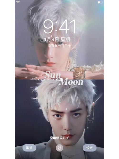 gg和dd这张银发精灵图是永远不能超越的_博君一肖_壁纸_肖战_王一博