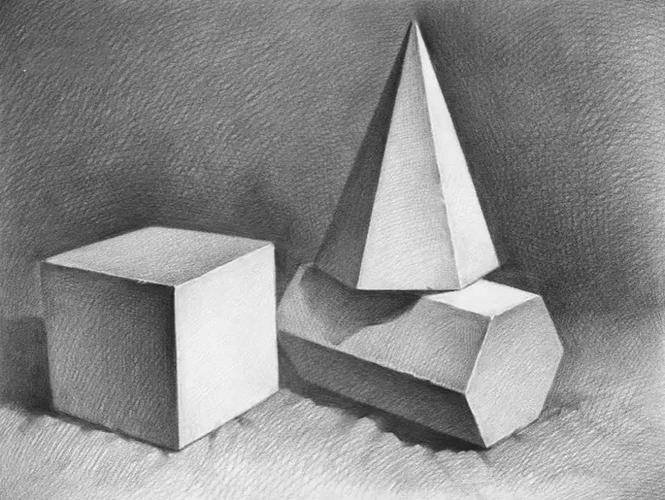 看完这篇几何体教程后,难画?不存在的_静物