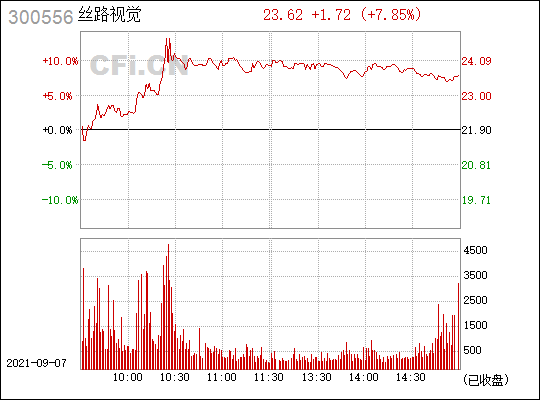丝路视觉(300556)_股票行情,行情首页_中财网