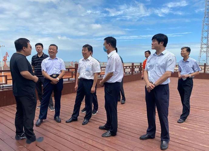 王春山先后到滨州北海汇宏新材料有限公司南赤泥堆厂库区,滨州港青港