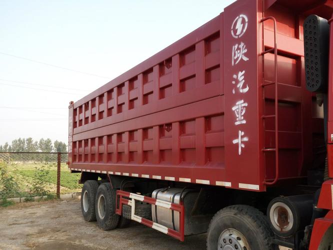 出售二手重型自卸货车陕汽德龙自卸车 二手工程自卸车 前四后八