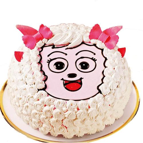 美羊羊生日蛋糕-卡通蛋糕_t045-深圳米琪轩蛋糕