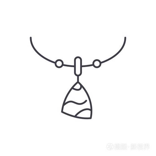 护身符向量线性例证, 符号, 标志插画-正版商用图片14r8d0-摄图新视界