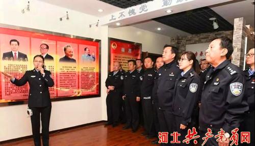 唐山市公安局交警支队组织党员干部到唐山监狱开展警示教育活动