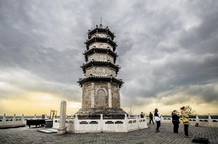 灵山位于京东三河市城区东北7.