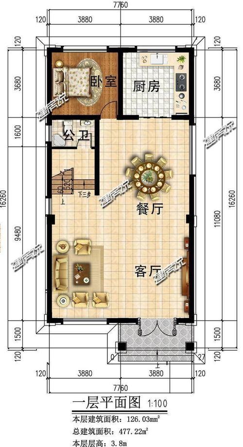 家里宅基地小不用愁,面宽7米的别墅豪宅既视感爆棚,赶紧收藏好