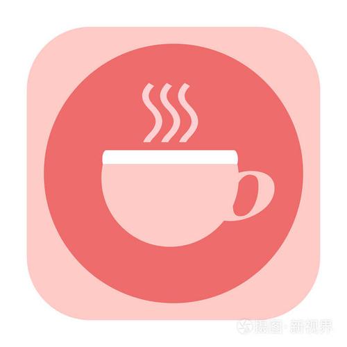 咖啡杯图标或任何热饮