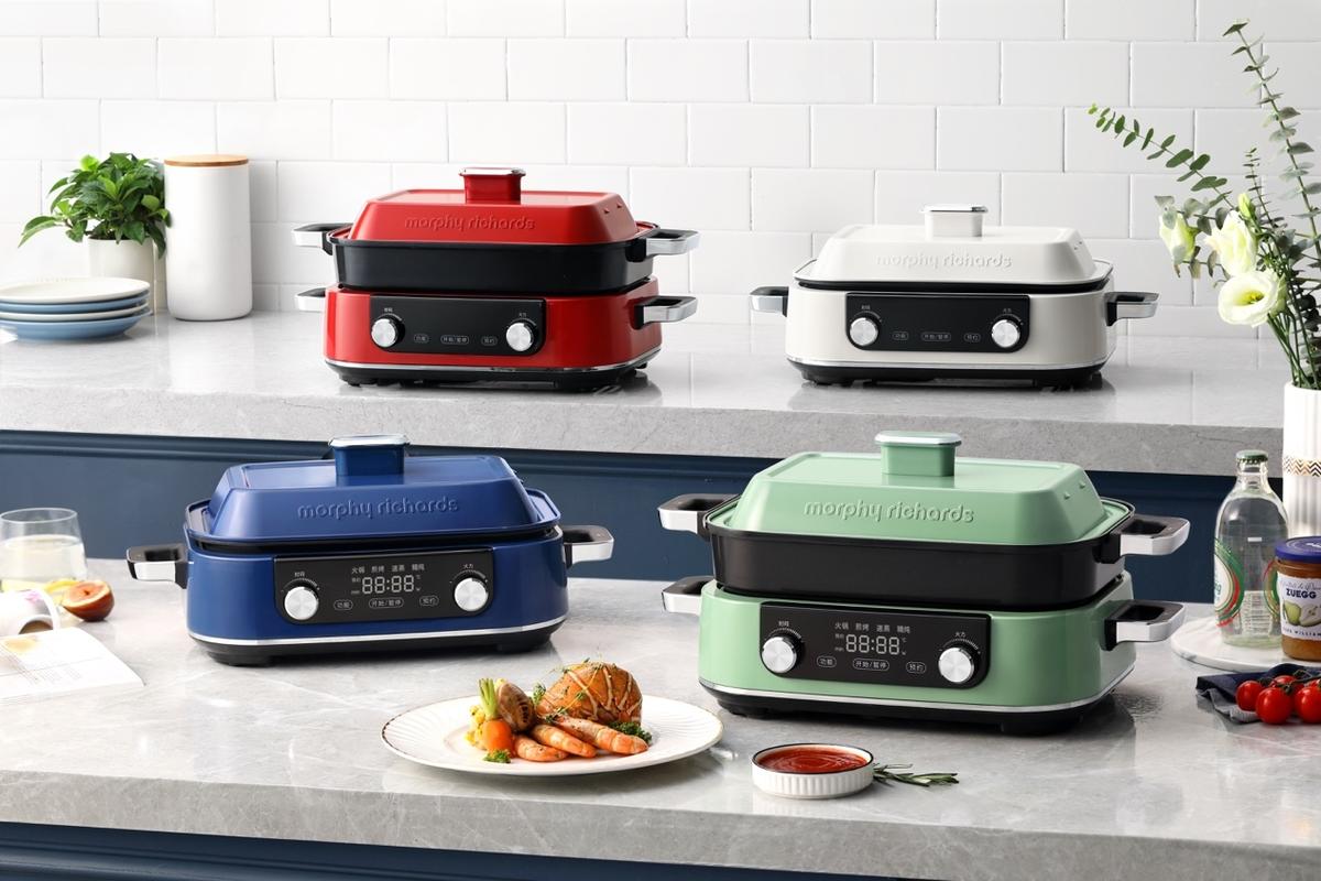 摩飞经典再进化二代多功能锅打造时髦料理典范