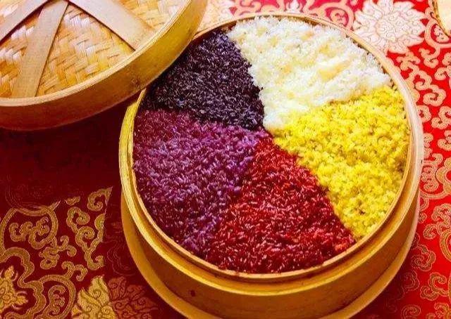 武鸣五色糯米饭