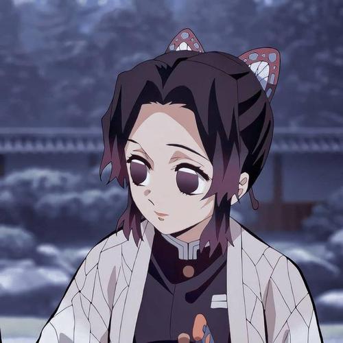 「第115期」动漫女头:鬼灭之刃 虫柱蝴蝶忍无水印女生头像