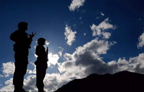 军人,站岗,解放军部队