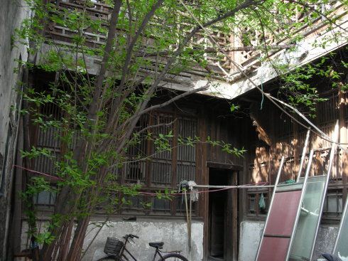 外婆家的四合院
