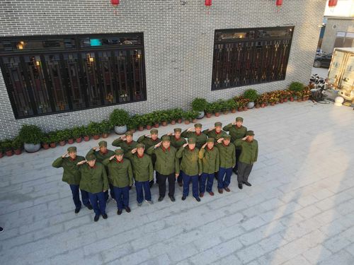 原广州军区空军87011部队广州(花都)81年兵入伍四十周年聚会
