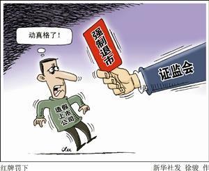 讯,此前,欣泰电气被立案检查后成为了我国市场上第一个被迫退市的公司