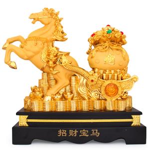 金马摆件招财马