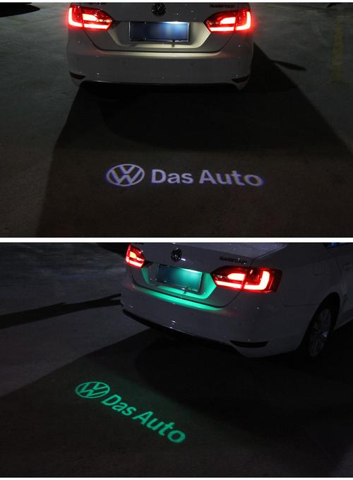 外贸热卖大众专用led牌照投影灯 logo牌照灯 镭射投影灯 汽车尾灯