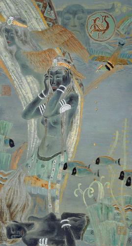 张留峰画画是一个修心的方式