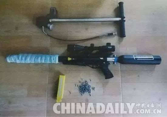 玩得犯法!鄂州一"枪迷"本想打鸟,结果自己进去了