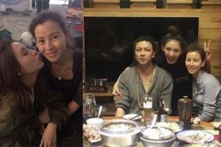 【图】张予曦晒父母合照合家欢乐 颜值依旧更添小孩子