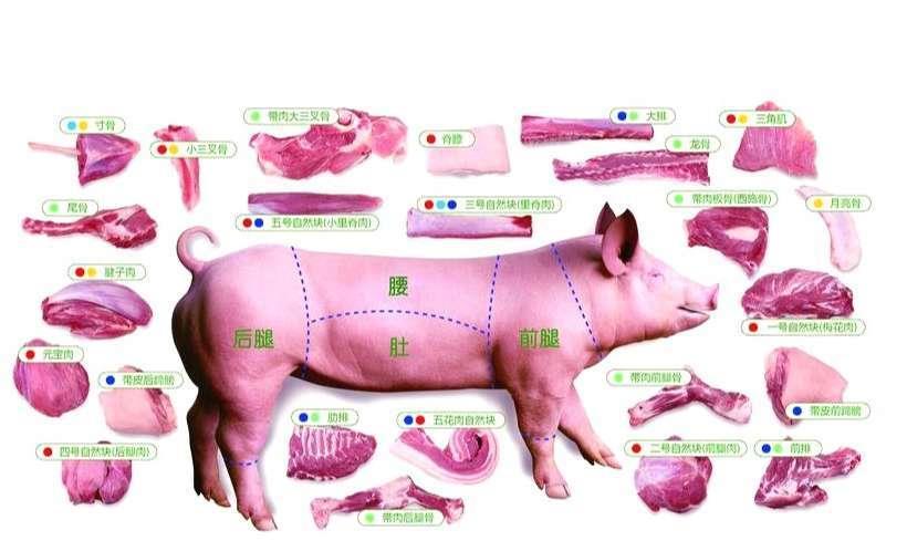 有淋巴结,甲状腺的猪脖子肉,一定不要吃