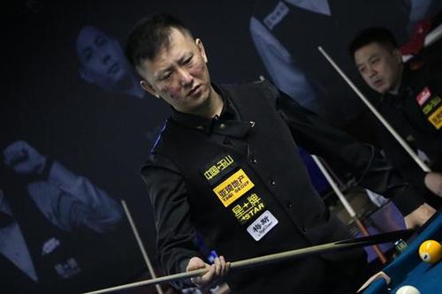 中式台球世锦赛:梅斯战将张磊11:2绝胜伊朗选手波德尔