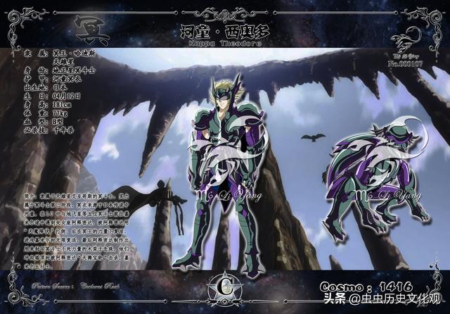 圣斗士星矢人物大全冥斗士地煞众星高清图鉴