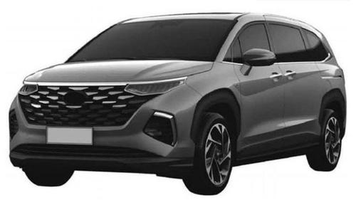 有望于年内国产上市,现代custo外观专利申报图曝光