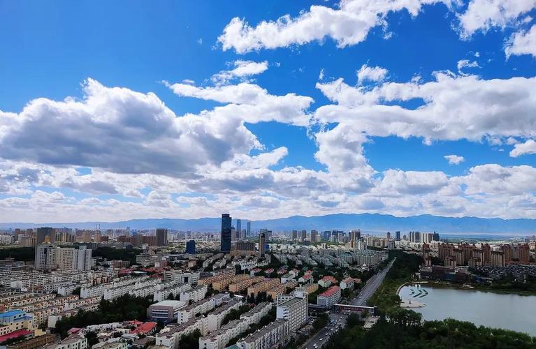 银川人,你被今天的银川蓝美到了吗?_兴庆区