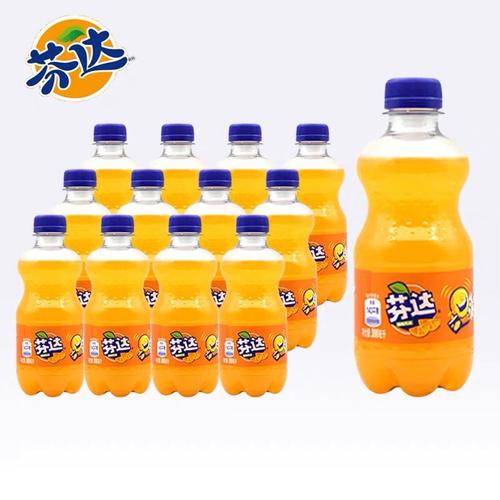 批发芬达碳酸饮料 自助餐饮料 300ml*24/件 小瓶装