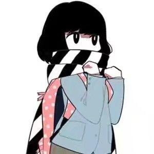 有没有这种头像:短发秋天围巾动漫的?