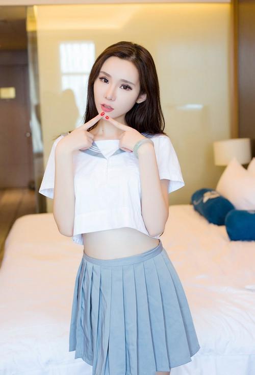 学生装制服诱惑美腿性感诱惑私房照