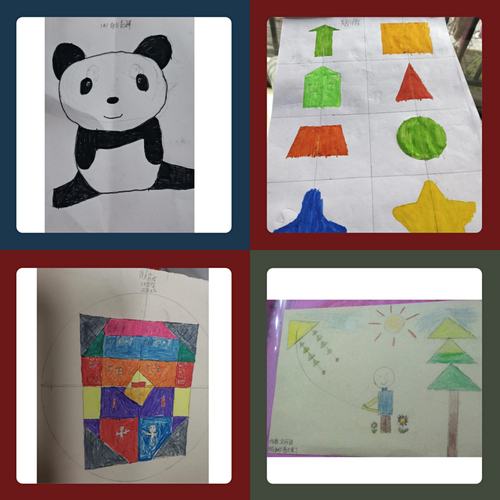 《轴对称图形》——金丹实验学校二年级数学创意作业