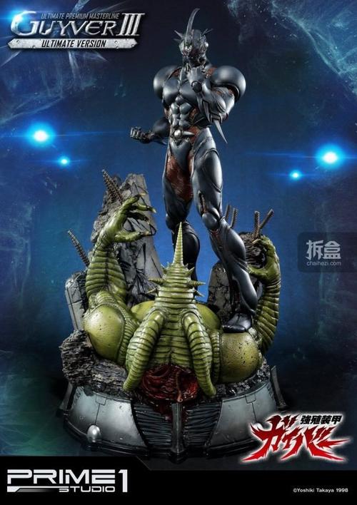 prime 1 studio《强殖装甲》- 凯普 guyver iii 32 寸全身像,1:4 胸像