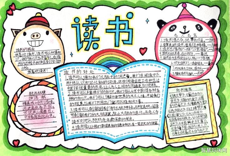 读书节手抄报简单又漂亮