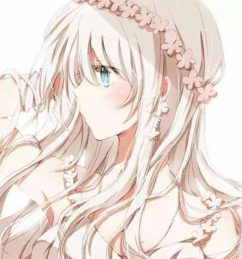 白发动漫少女-头像资源库-话本小说网